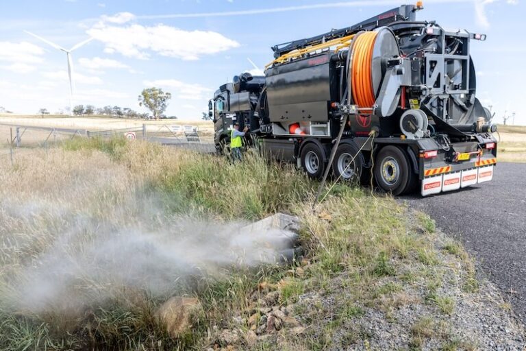 NDD Trucks using powerful jet pump